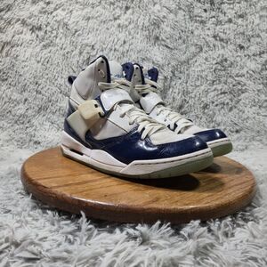 2020 Air Jordan Flight 45 Mens Size 7.5 High Top Midnight Navy SneakersDH0560-10